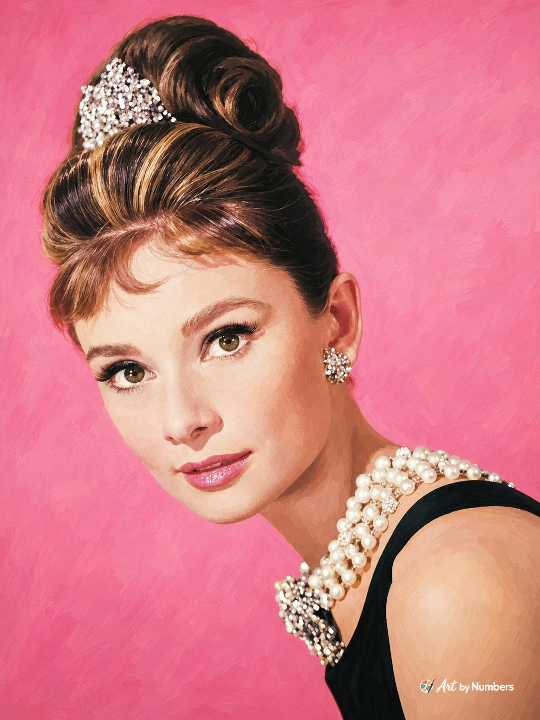 Audrey Hepburn in Breakfast at Tiffany's - Paint by Numbers · image 2