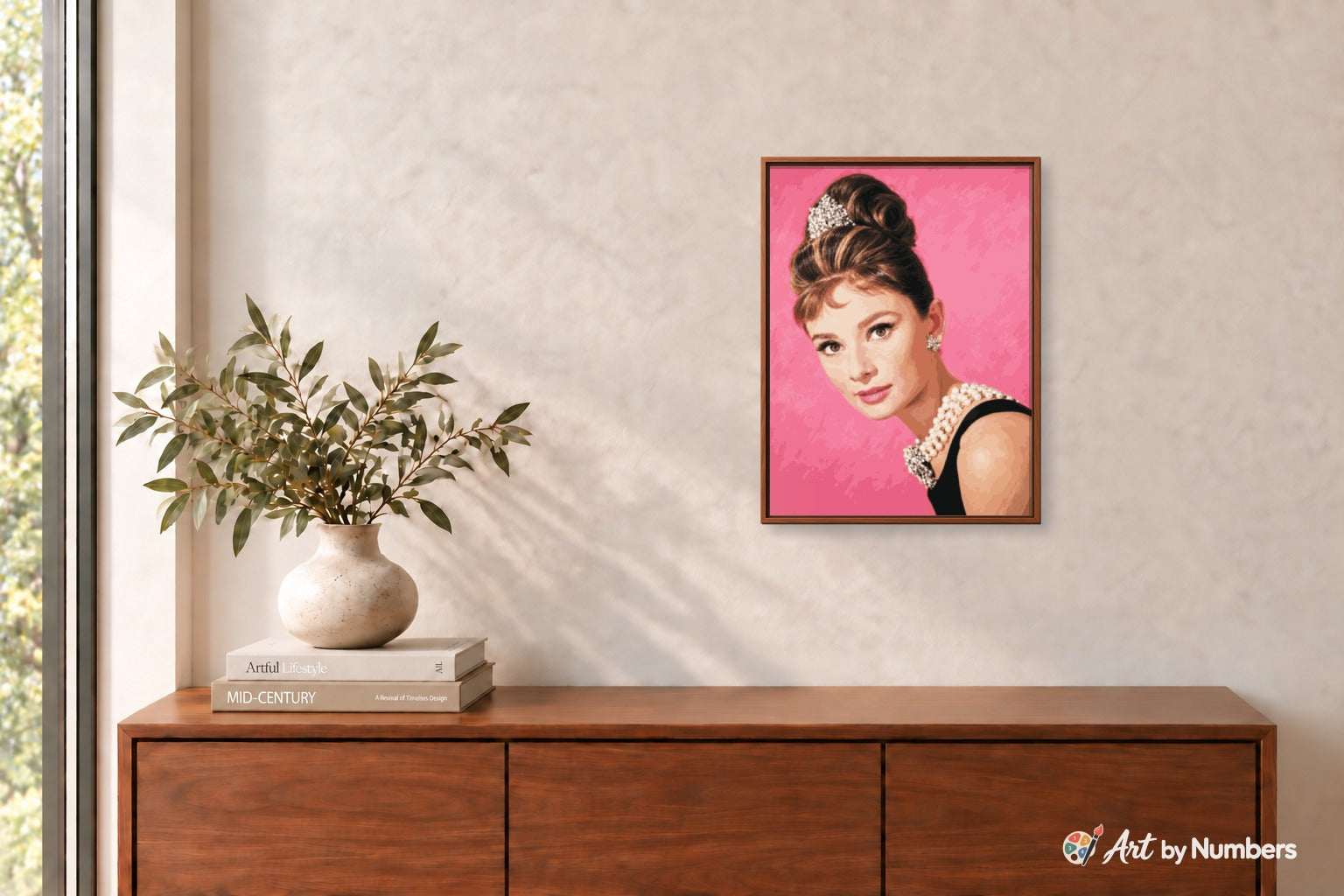 Audrey Hepburn in Breakfast at Tiffany's - Paint by Numbers · image 3
