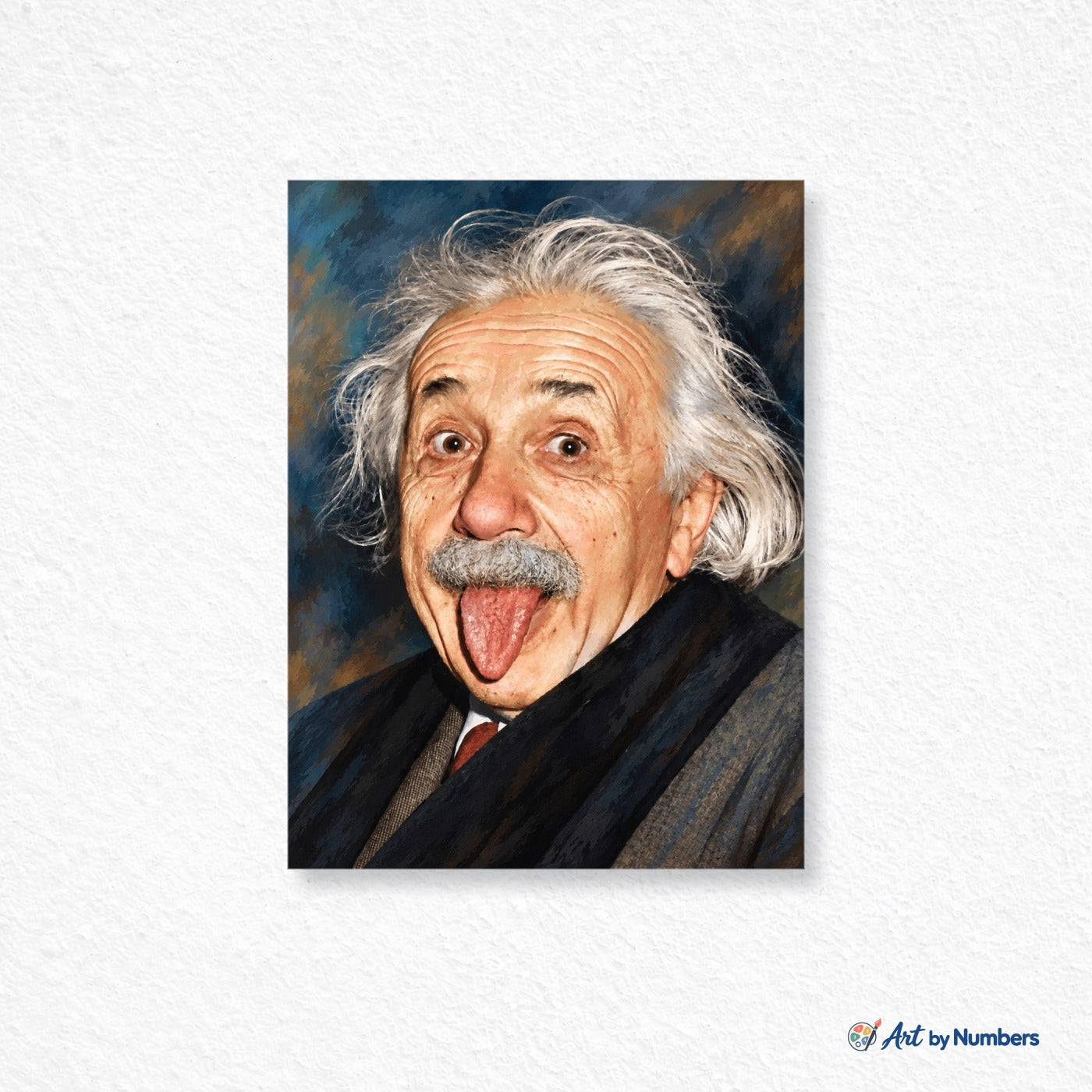 Albert Einstein Tongue - Paint by Numbers · image 1
