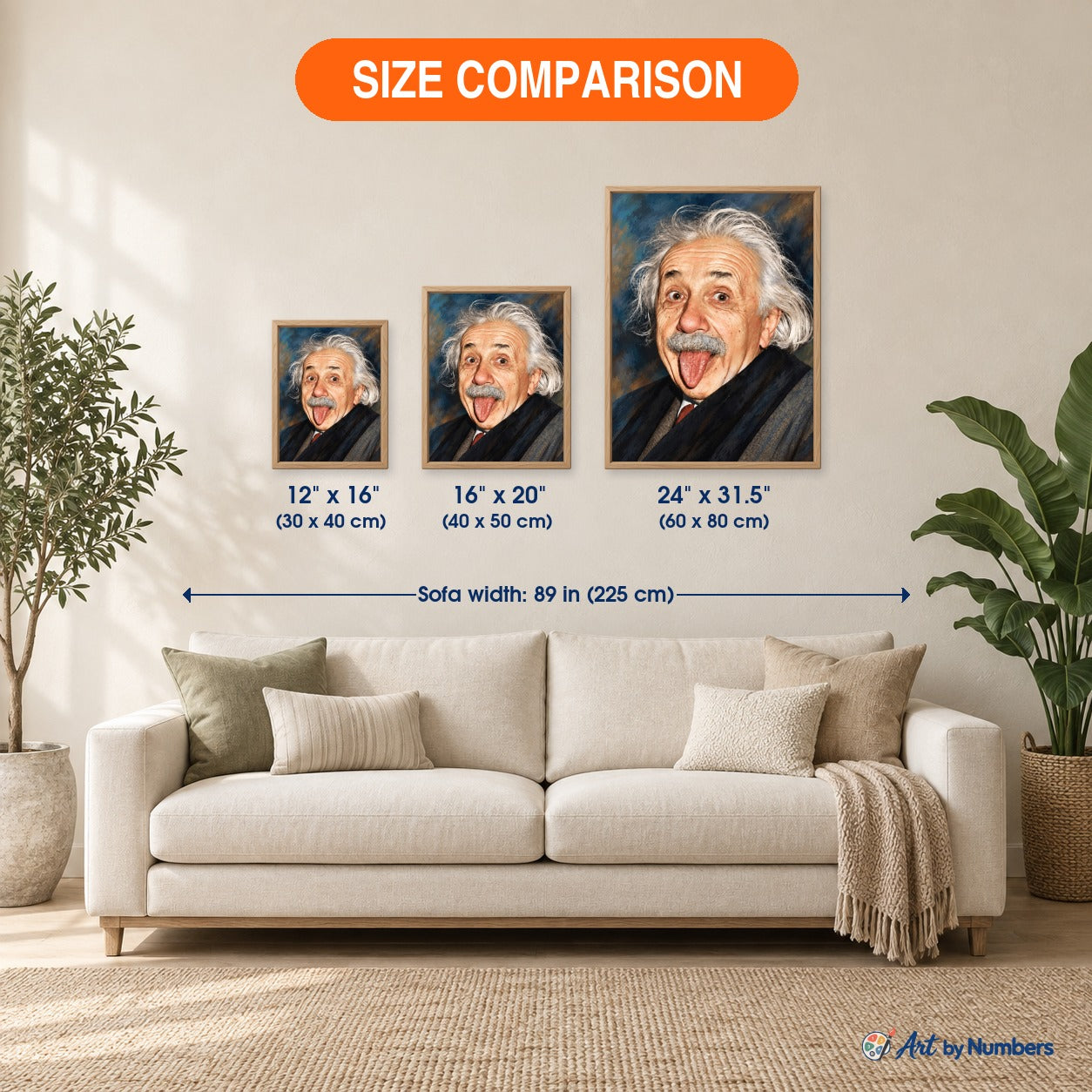 Albert Einstein Tongue - Paint by Numbers · image 5