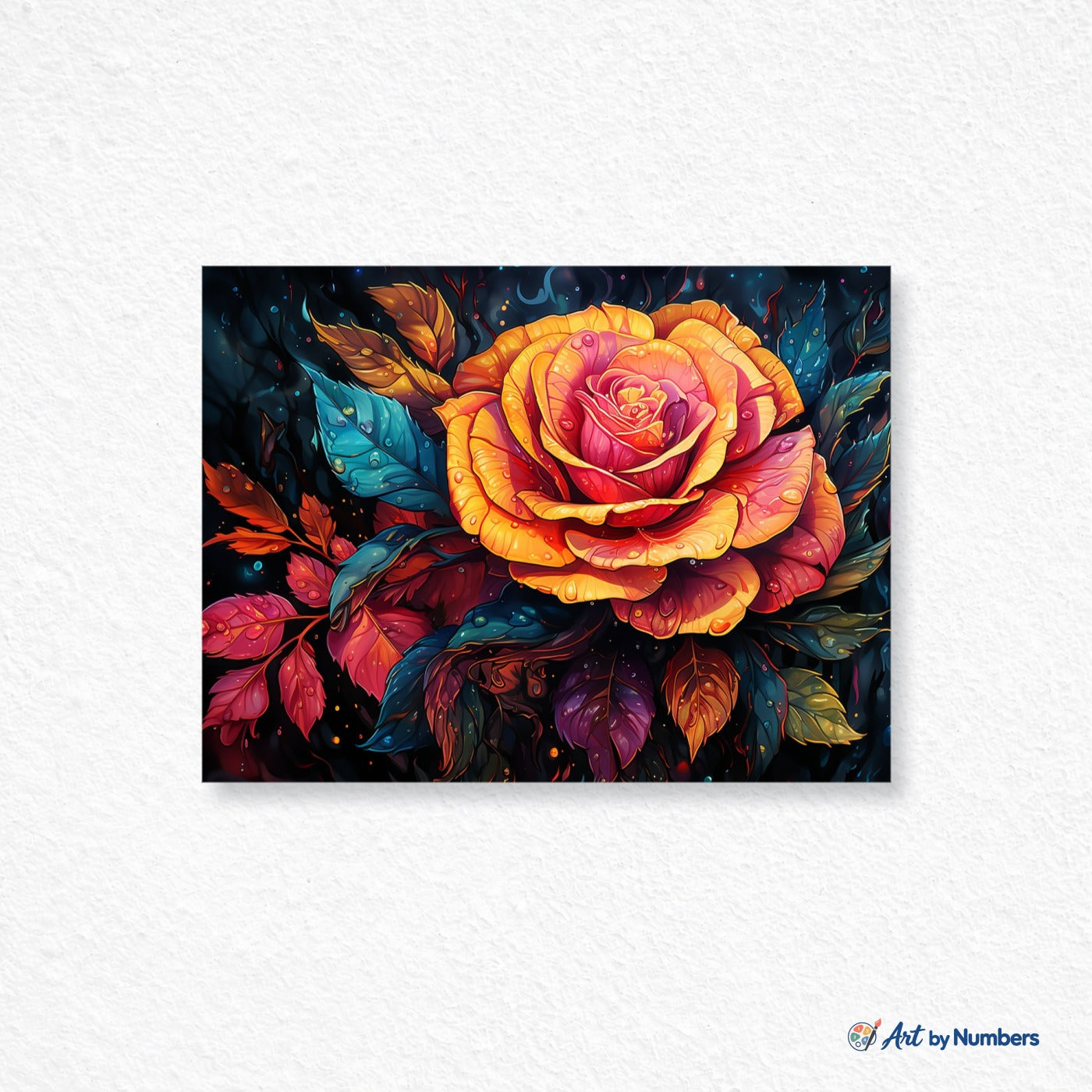 Vibrant Rose - Paint by Numbers · image 1