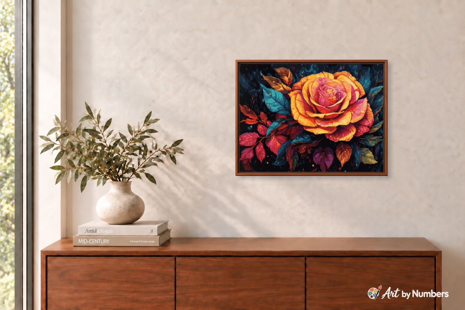Vibrant Rose - Paint by Numbers · image 3