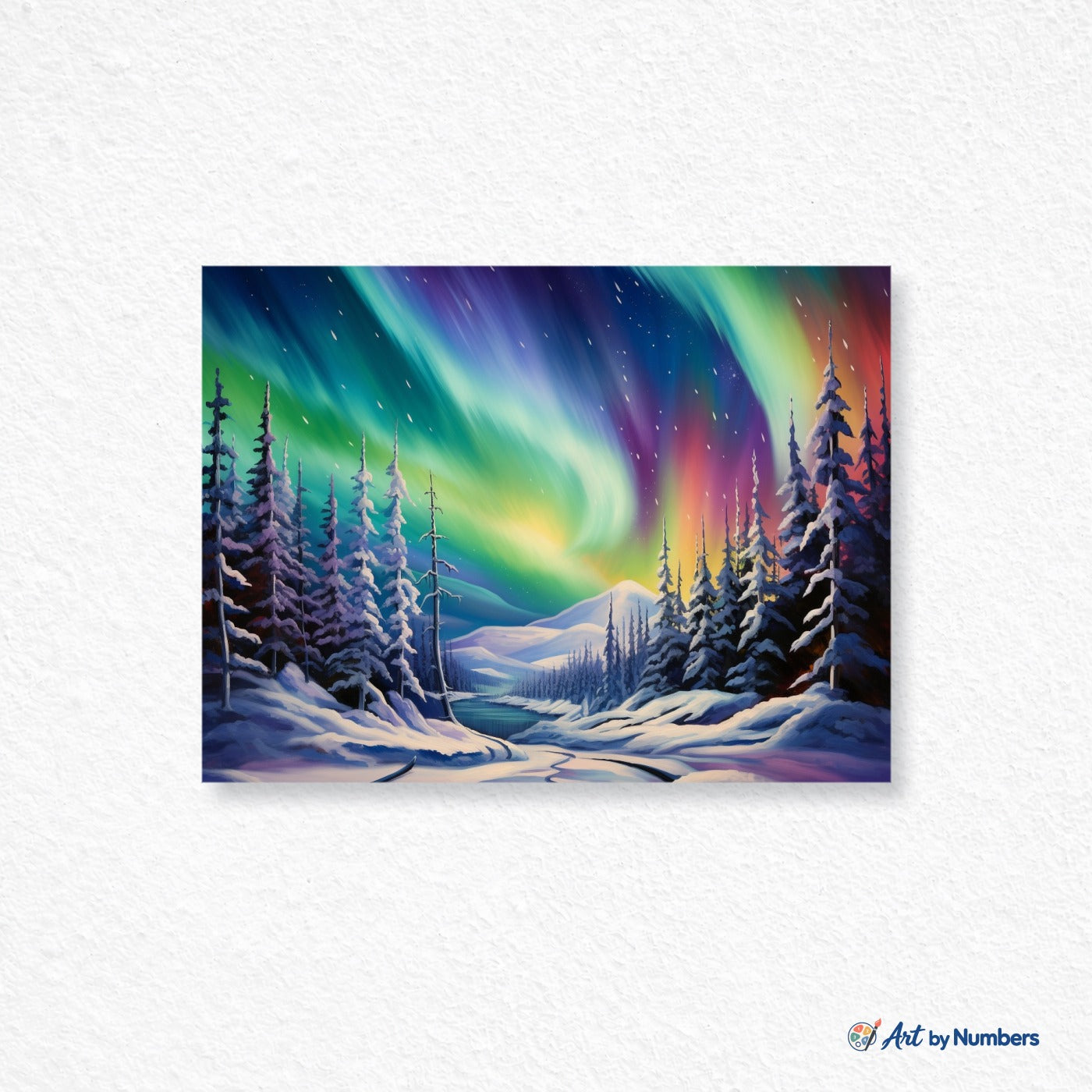Northern Lights - Paint by Numbers · image 1