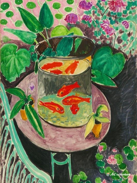 Goldfish - Henri Matisse - Paint by Numbers · image 2