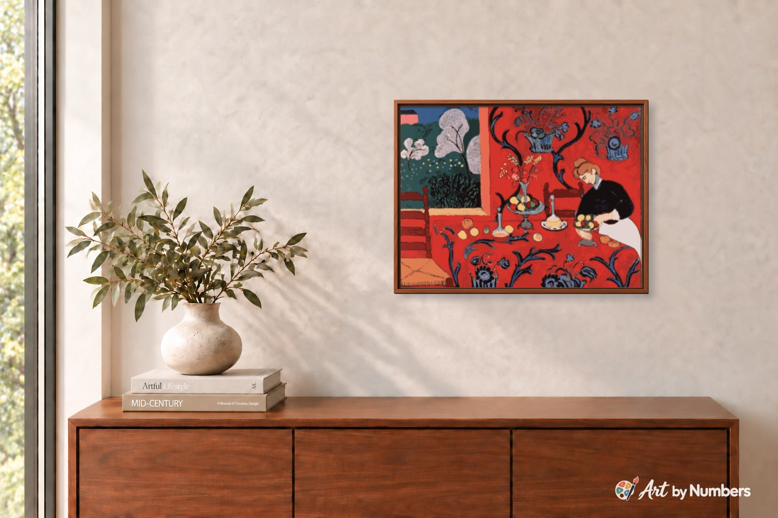 Harmony in Red - Henri Matisse - Paint by Numbers · image 3